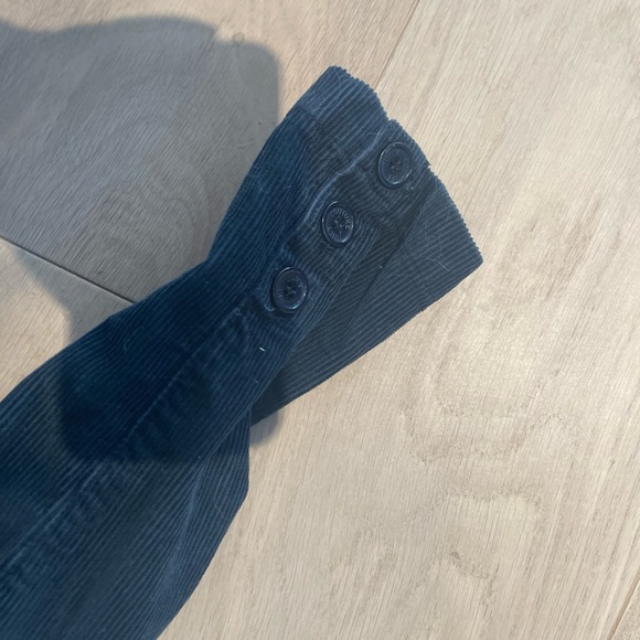 Dark Blue Velvet Juicy Couture Jacket - Picture 5 of 6